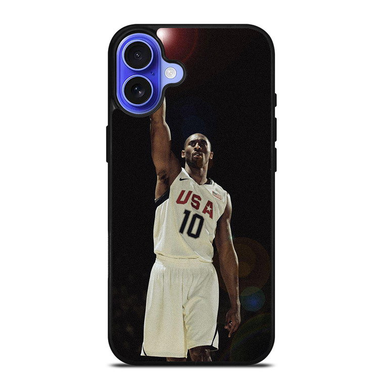 KOBE BRYANT USA BASKETBALL iPhone 16 Case Cover