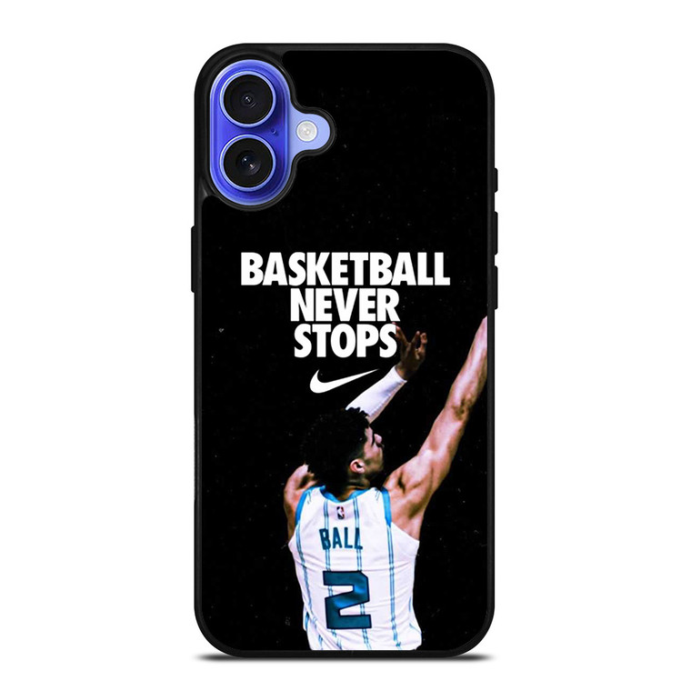 LAMELO BALL CHARLOTTE HORNETS iPhone 16 Case Cover