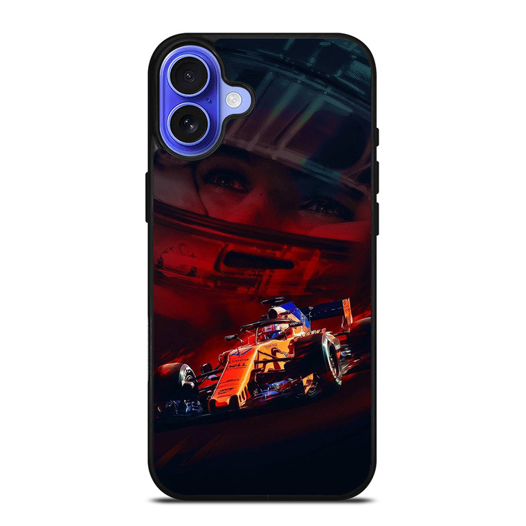 LANDO NORRIS MCLAREN FORMULA ONE iPhone 16 Case Cover