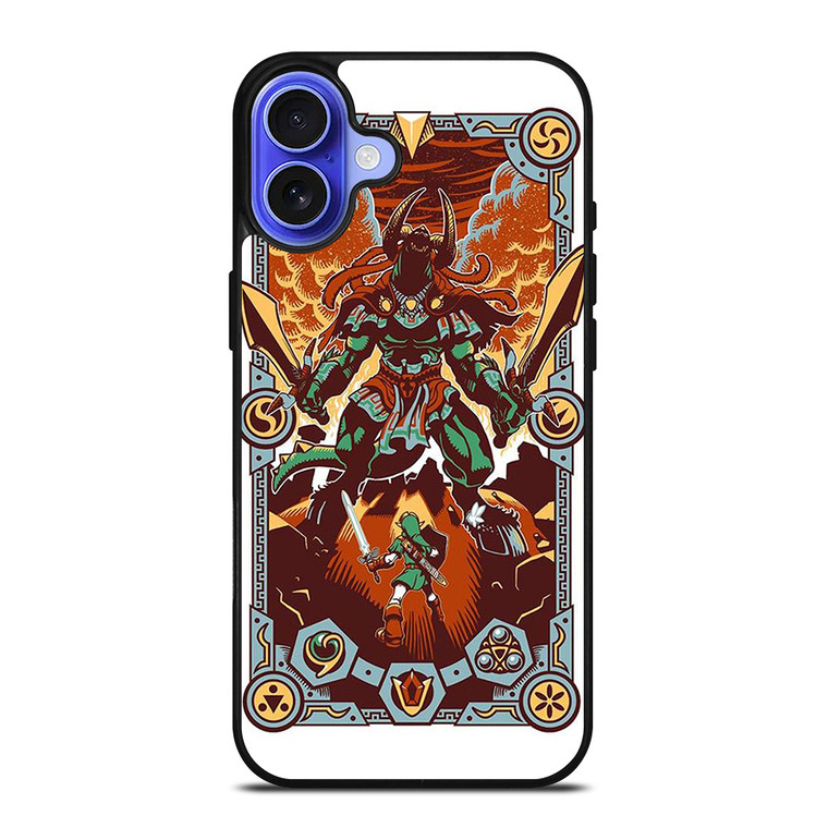 LEGEND OF ZELDA NINTENDO GAMES ART iPhone 16 Case Cover