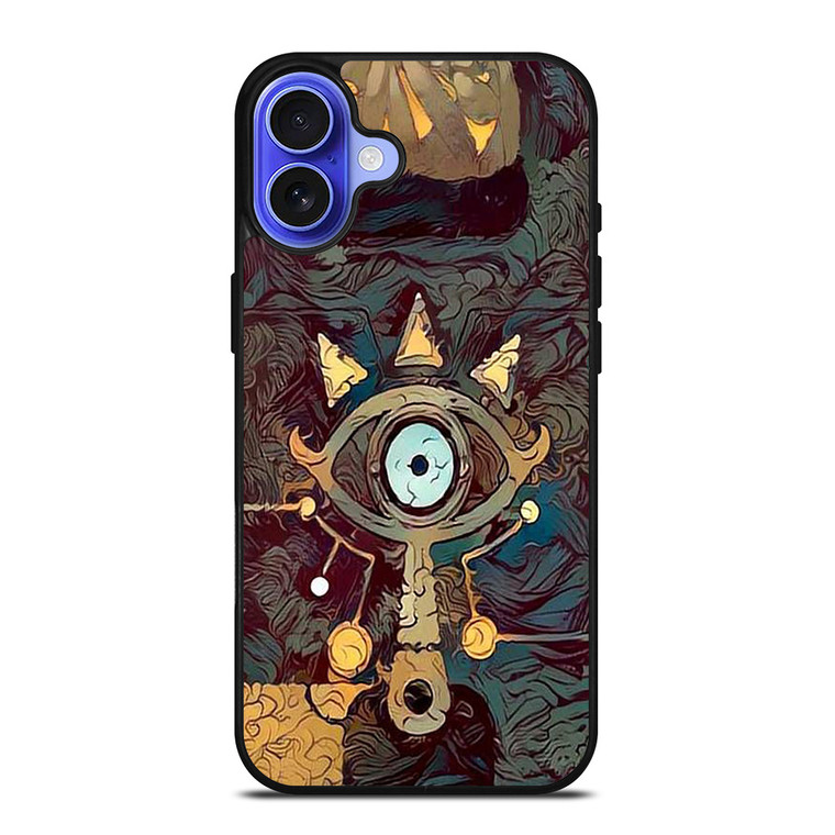 LEGEND OF ZELDA SHEIKAH SLATE EYE LOGO ART iPhone 16 Case Cover