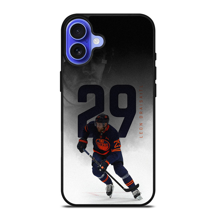 LEON DRAISAITL EDMONTON OILERS iPhone 16 Case Cover