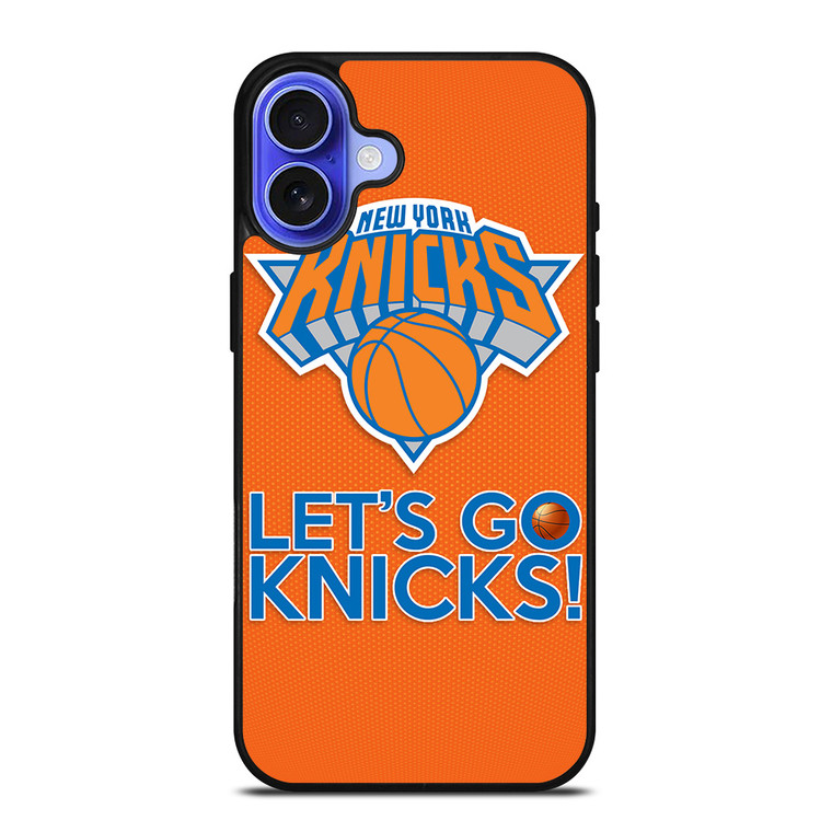 LETS GO NEW YORK KNICKS NBA BASKETBALL iPhone 16 Case Cover