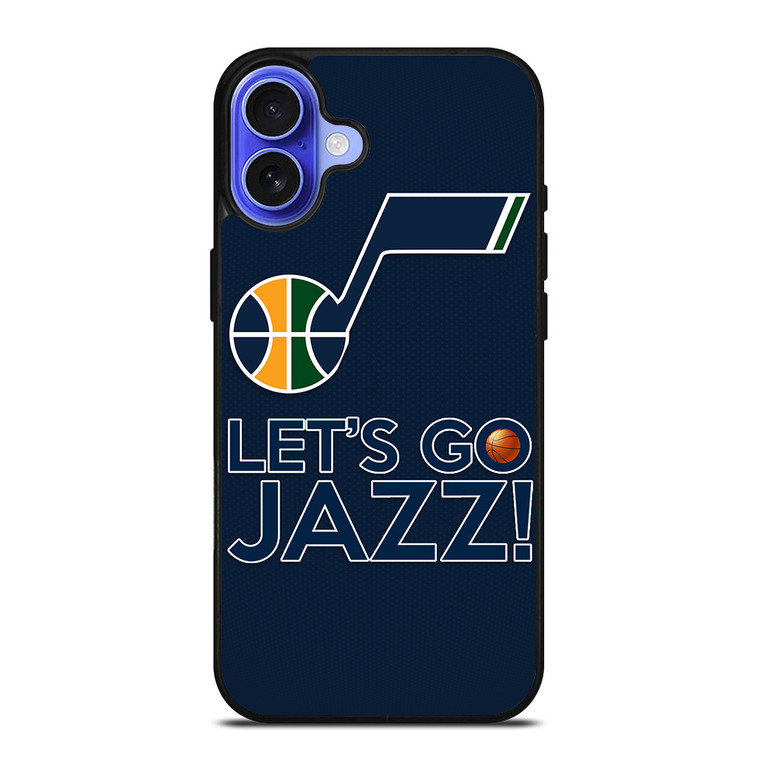 LETS GO UTAH JAZZ NBA BASKETBALL iPhone 16 Case Cover