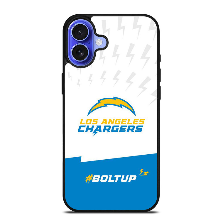 LOS ANGELES CHARGERS FOOTBALL LOGO BOLT UP iPhone 16 Case Cover