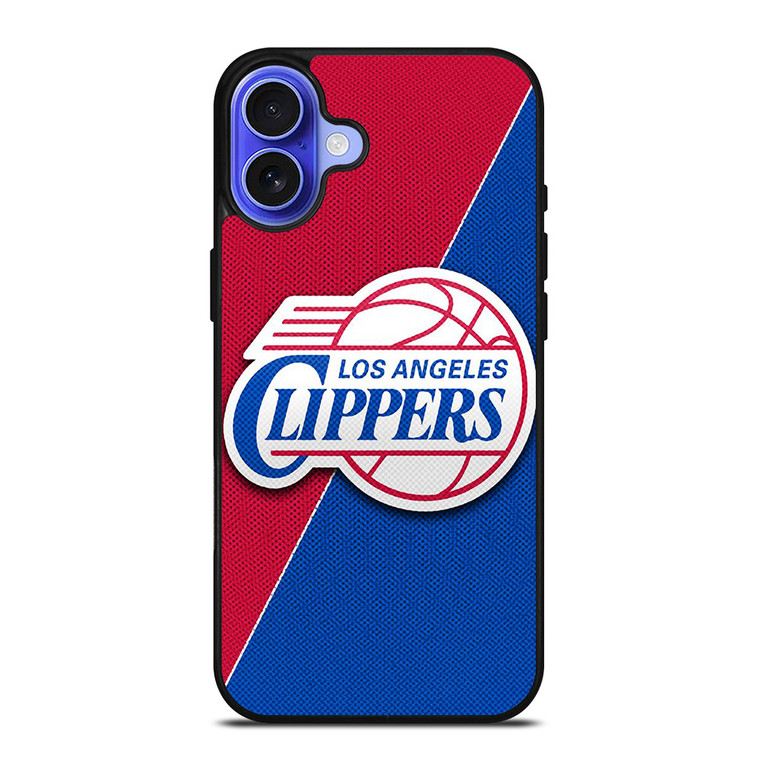 LOS ANGELES CLIPPERS NBA BASKETBALL LOGO iPhone 16 Case Cover