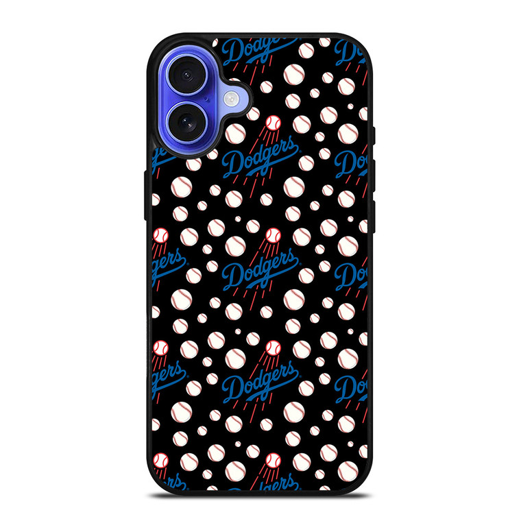 LOS ANGELES DODGERS BASEBALL PATTERN 2 iPhone 16 Case Cover