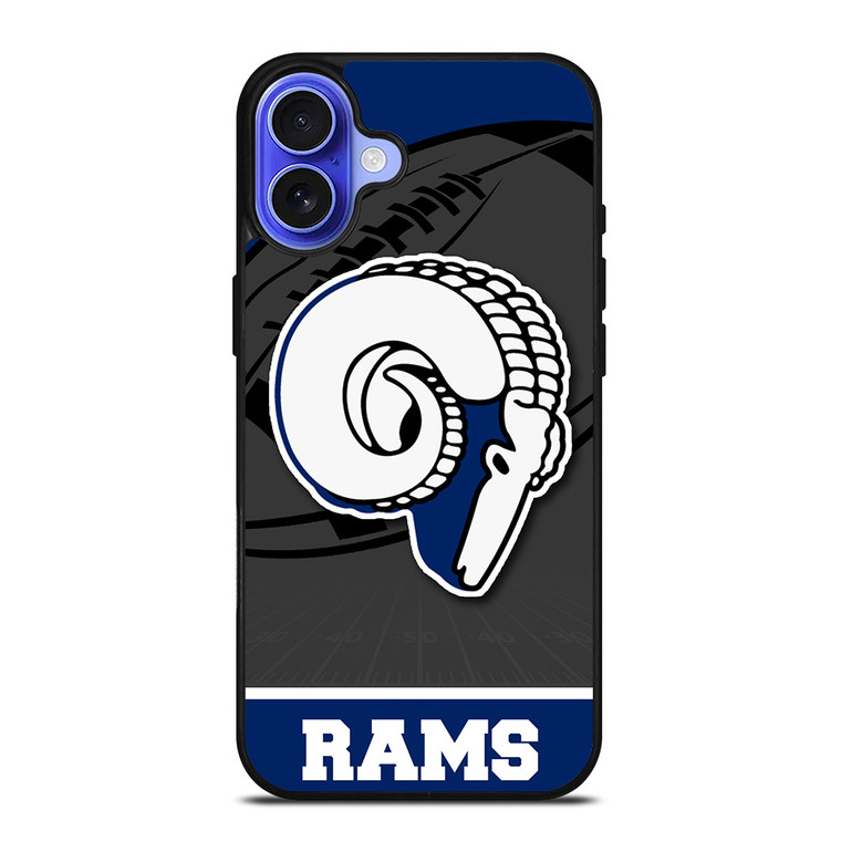 LOS ANGELES RAMS NFL TEAM iPhone 16 Case Cover