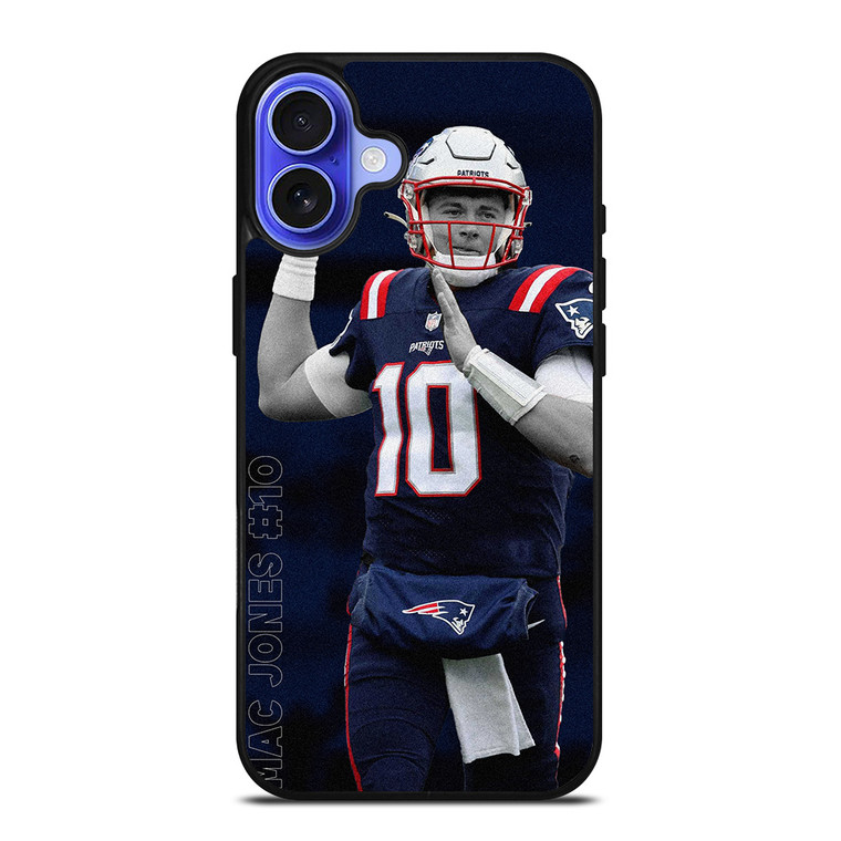MAC JONES NEW ENGLAND PATRIOTS iPhone 16 Case Cover
