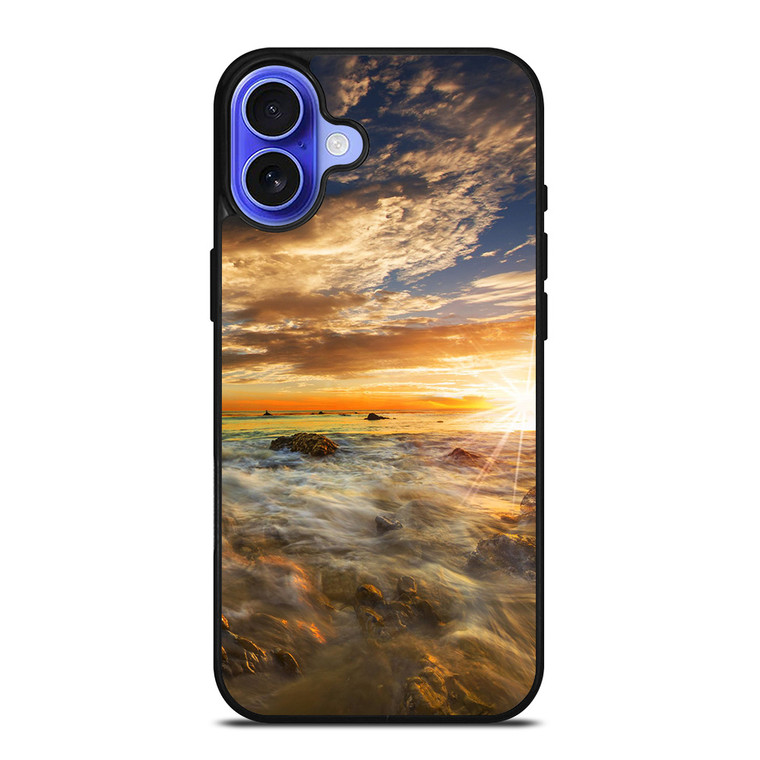 MALIBU BEACH CALIFORNIA iPhone 16 Case Cover