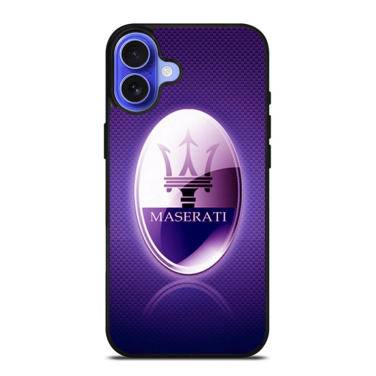 MASERATI CAR EMBLEM iPhone 16 Case Cover