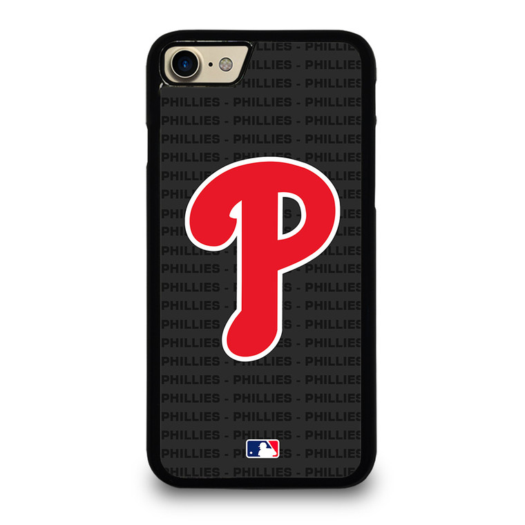 PHILADELPHIA PHILLIES BASEBALL BLACK iPhone 7 / 8 Case Cover