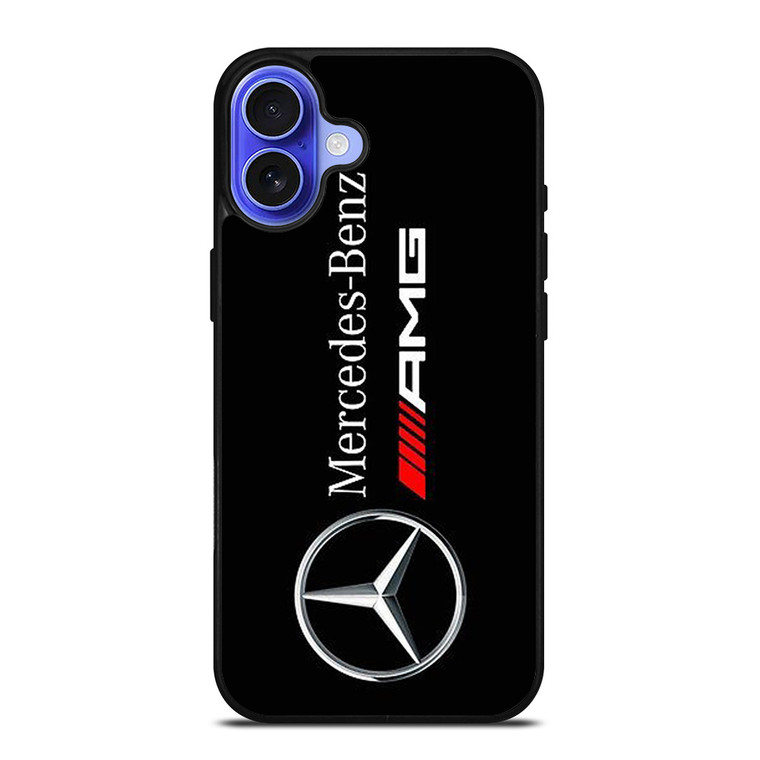 MERCEDES BENZ AMG BLACK iPhone 16 Case Cover