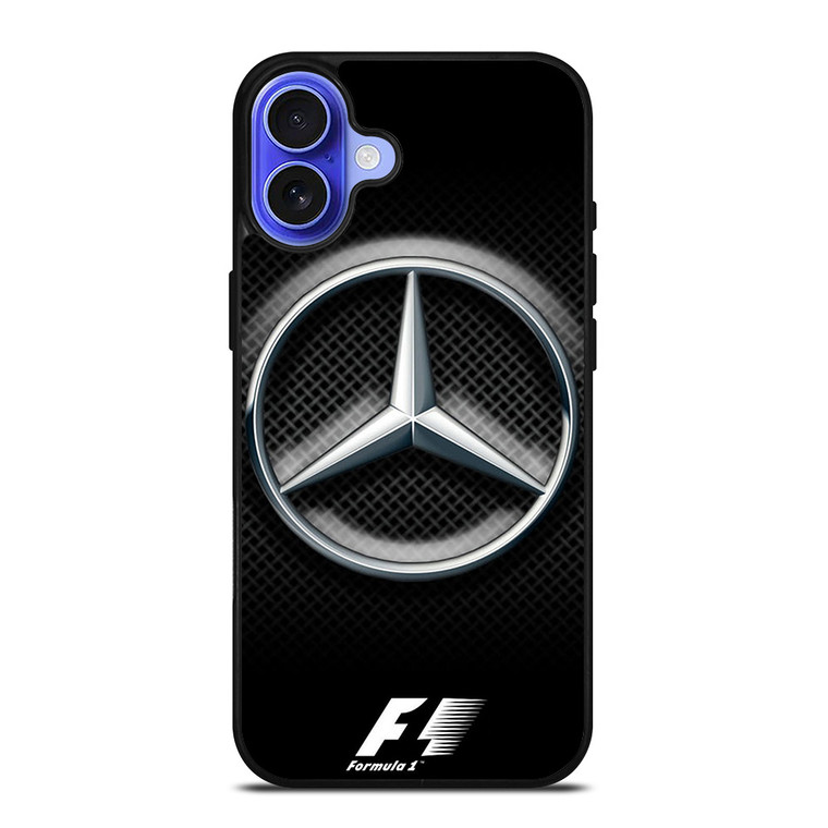 MERCEDES BENZ FORMULA ONE F1 LOGO iPhone 16 Case Cover