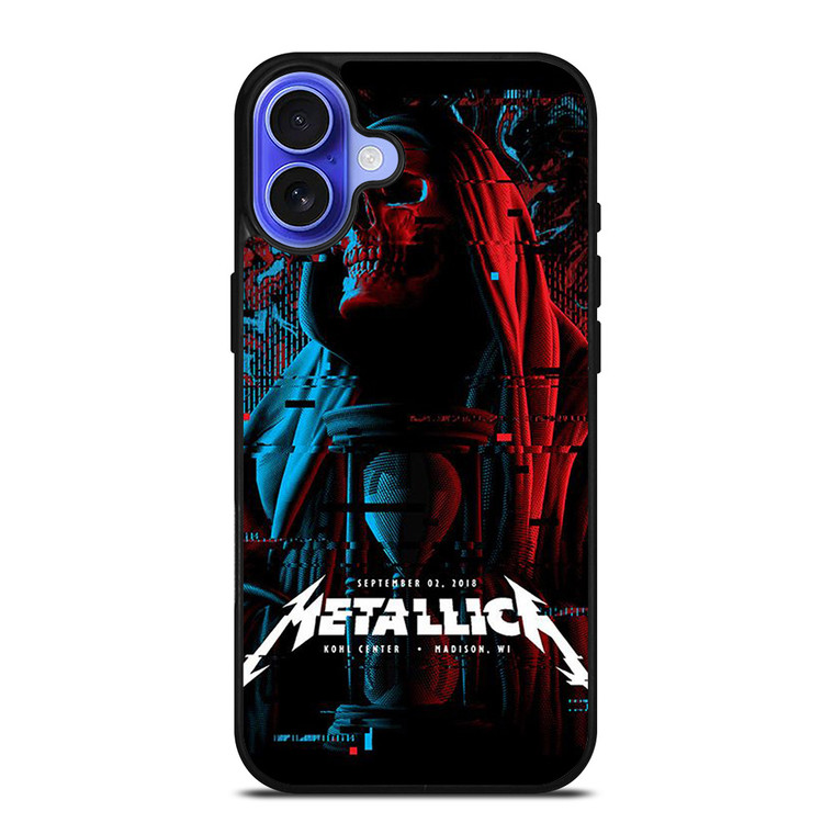METALLICA BAND 2018 TOUR iPhone 16 Case Cover