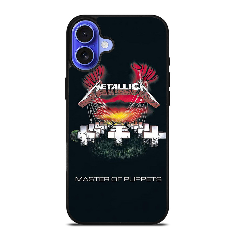 METALLICA MASTER OF PUPPETS ALBUM POSTER iPhone 16 Case Cover