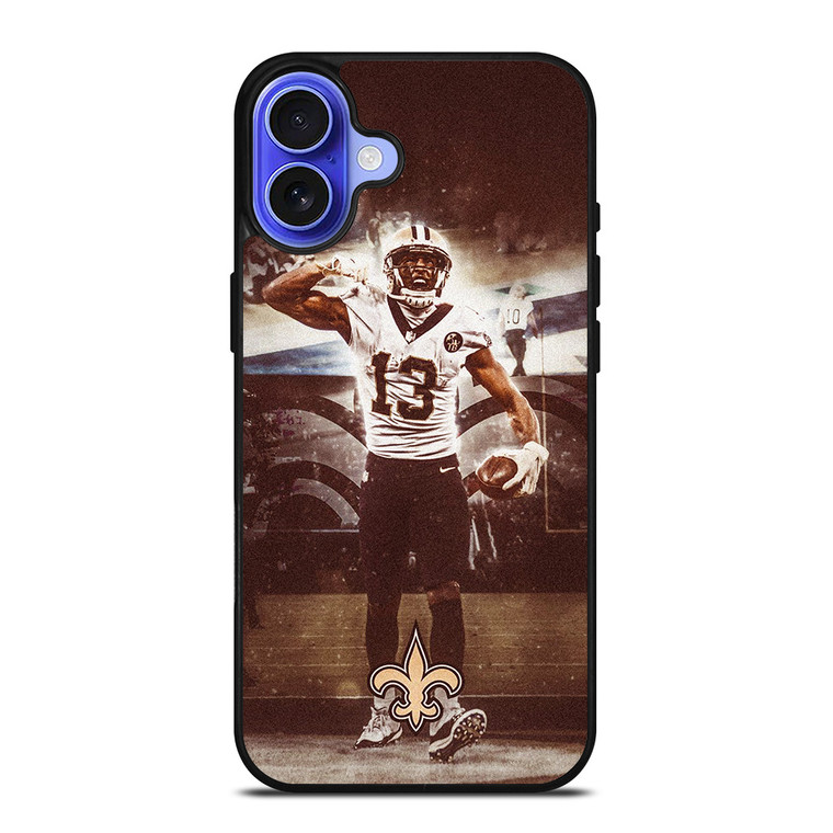MICHAEL THOMAS NEW ORLEANS SAINTS iPhone 16 Case Cover MICHAEL THOMAS NEW ORLEANS SAINTS iPhone 16 Case Cover