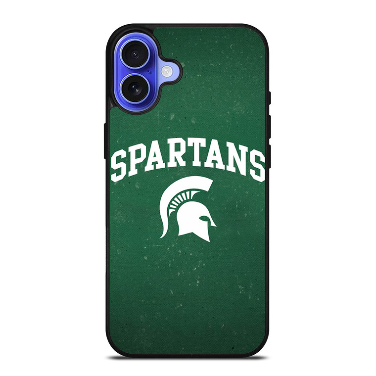 MICHIGAN STATE SPARTANS LOGO iPhone 16 Case Cover MICHIGAN STATE SPARTANS LOGO iPhone 16 Case Cover
