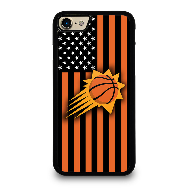 PHOENIX SUNS NBA USA FLAG iPhone 7 / 8 Case Cover