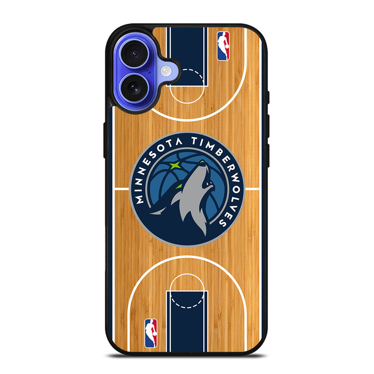 MINNESOTA TIMBERWOLVES NBA ARENA iPhone 16 Case Cover