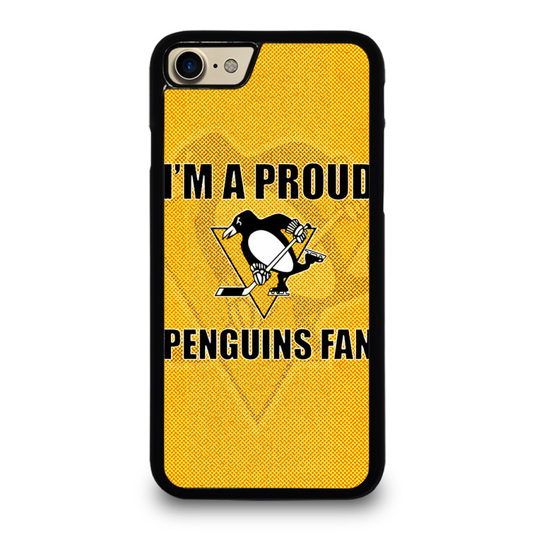 PITTSBURGH PENGUINS NHL HOCKEY FANS 3 iPhone 7 / 8 Case Cover