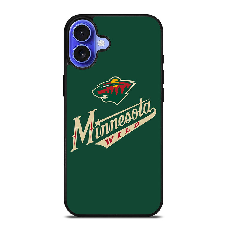MINNESOTA WILD LOGO NHL HOCKEY TEAM iPhone 16 Case Cover