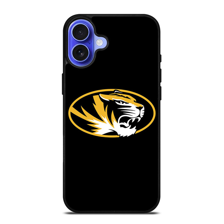 MISSOURI TIGERS FOOTBALL LOGO iPhone 16 Case Cover