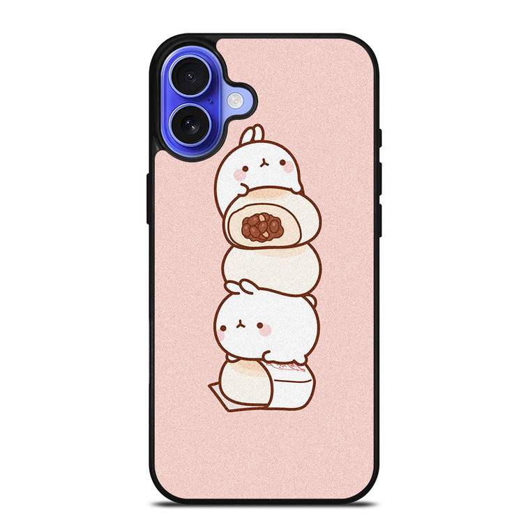 MOLANG RABBIT PINK iPhone 16 Case Cover