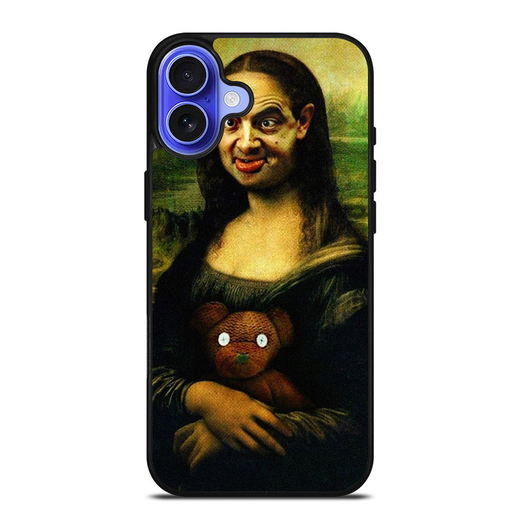 MONA LISA PAINTING MR BEAN iPhone 16 Case Cover