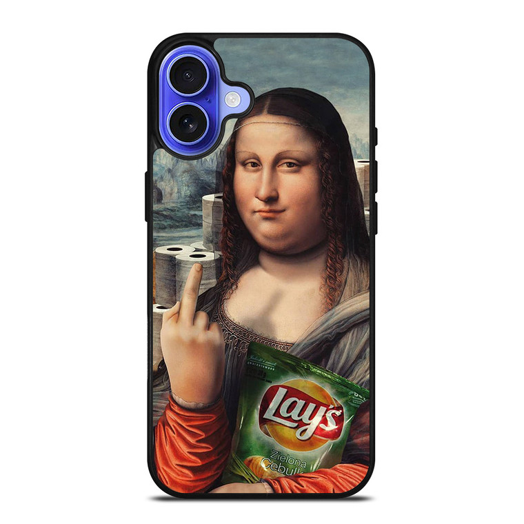 MONALISA LAYS CHIP iPhone 16 Case Cover