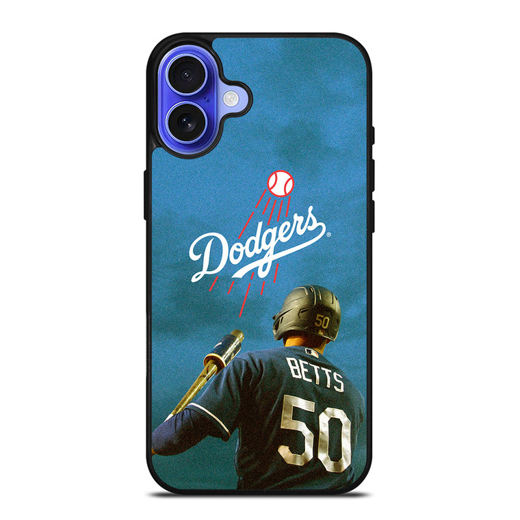 MOOKIE BETTS LOS ANGELES DODGERS iPhone 16 Case Cover