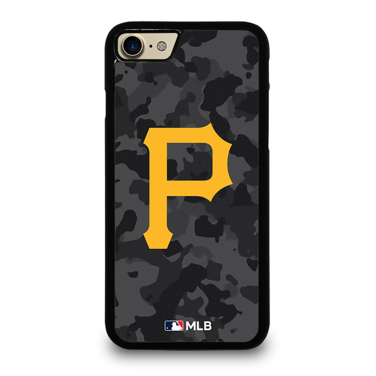 PITTSBURGH PIRATES BASEBALL BLACK CAMO iPhone 7 / 8 Case Cover
