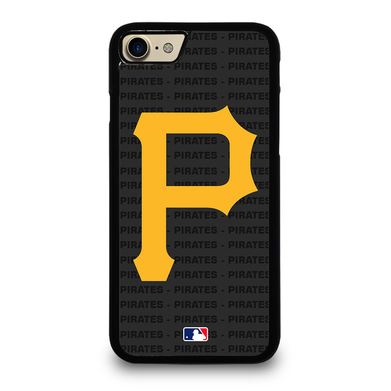 PITTSBURGH PIRATES BASEBALL BLACK iPhone 7 / 8 Case Cover