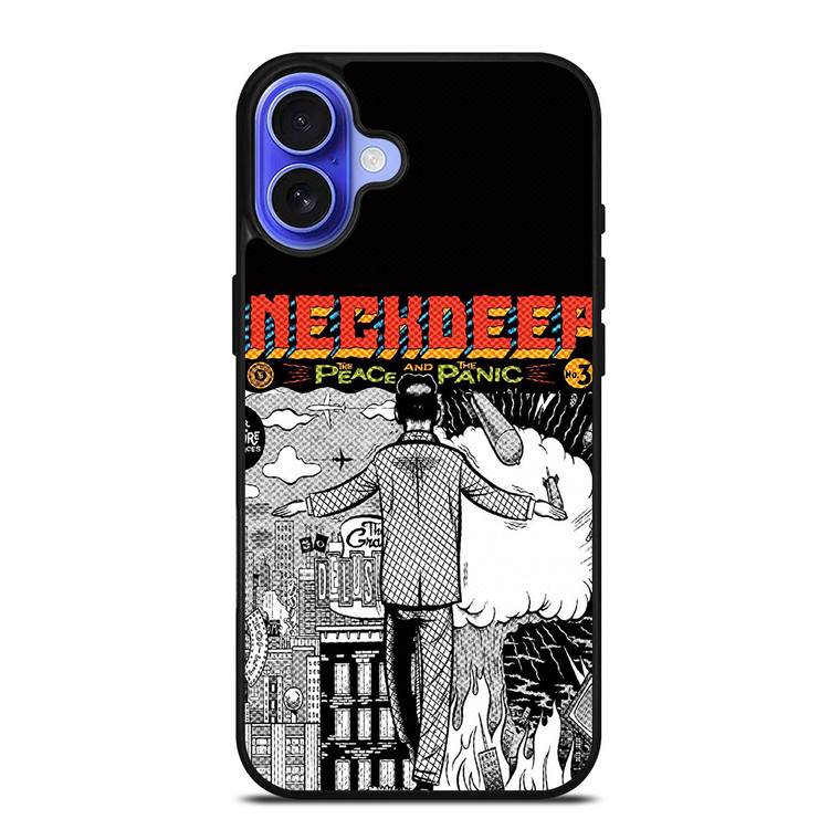 NECK DEEP THE PEACE AND THE PANIC iPhone 16 Case Cover