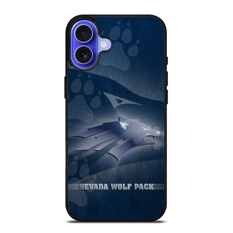 NEVADA WOLF PACK FOOTBALL iPhone 16 Case Cover