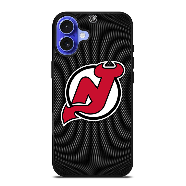 NEW JERSEY DEVILS HOCKEY NHL LOGO iPhone 16 Case Cover