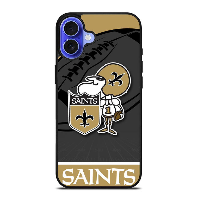 NEW ORLEANS SAINTS NFL TEAM iPhone 16 Case Cover