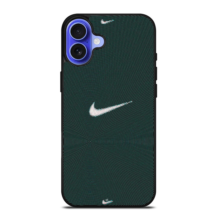 NIKE SWOOSH SPIRAL iPhone 16 Case Cover
