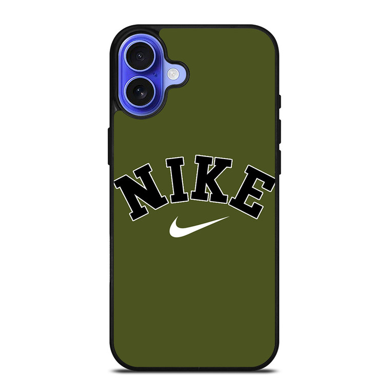 NIKE SWOOSH VINTAGE ARMY iPhone 16 Case Cover