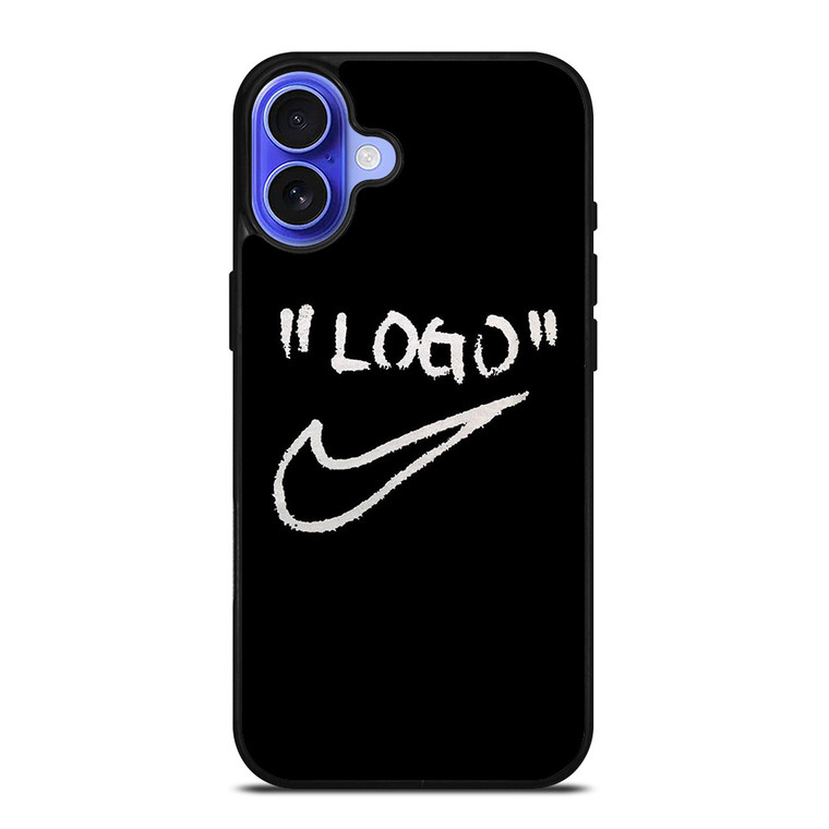 NIKE X OFF WHITE STROKE iPhone 16 Case Cover