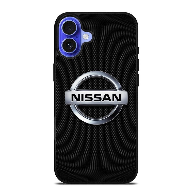 NISSAN CARBON FIBER iPhone 16 Case Cover
