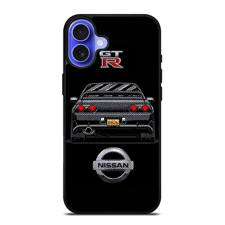 NISSAN GTR ILLUSTRATION iPhone 16 Case Cover