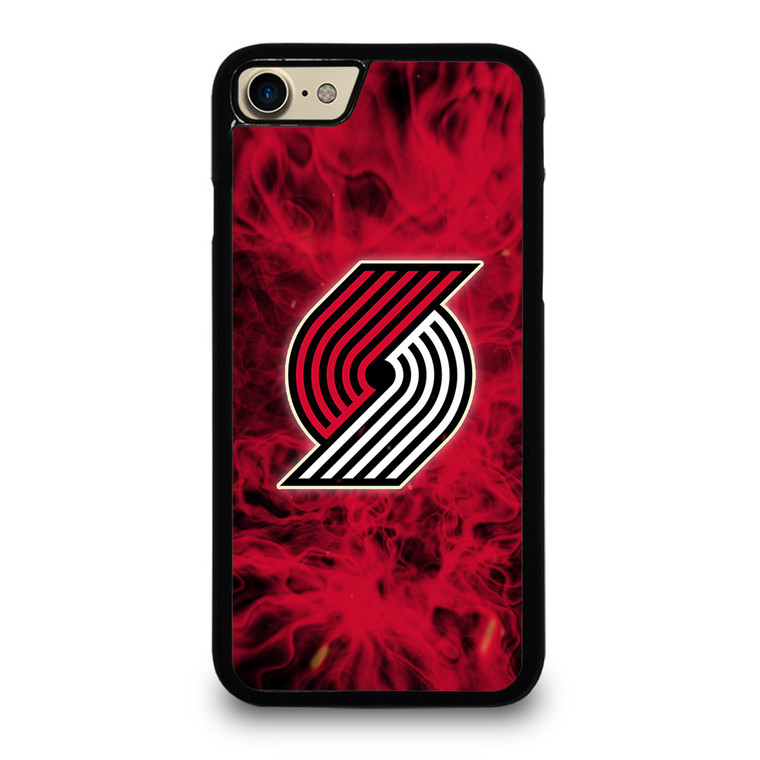 PORTLAND TRAIL BLAZERS BASKETBALL NBA FIRE iPhone 7 / 8 Case Cover