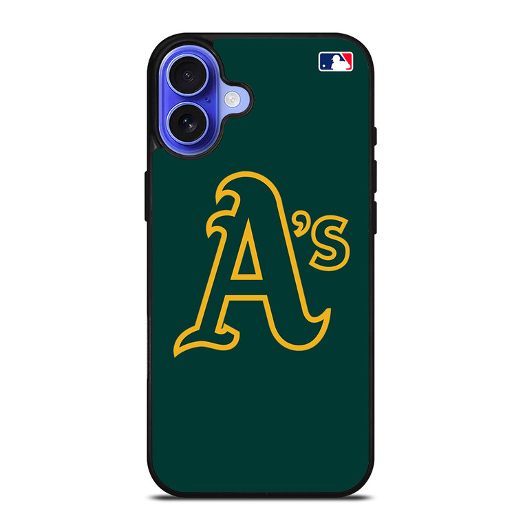 OAKLAND ATHLETICS MLB LOGO iPhone 16 Case Cover