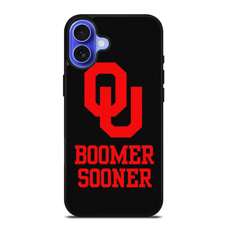 OKLAHOMA BOOMER SOONER FOOTBALL iPhone 16 Case Cover
