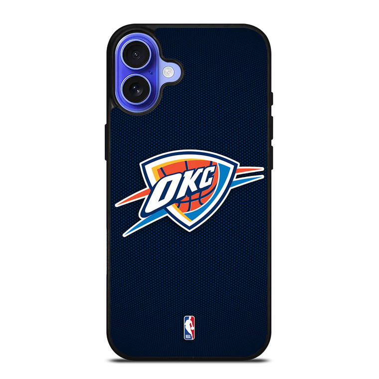 OKLAHOMA CITY THUNDER BASKETBALL NBA iPhone 16 Case Cover