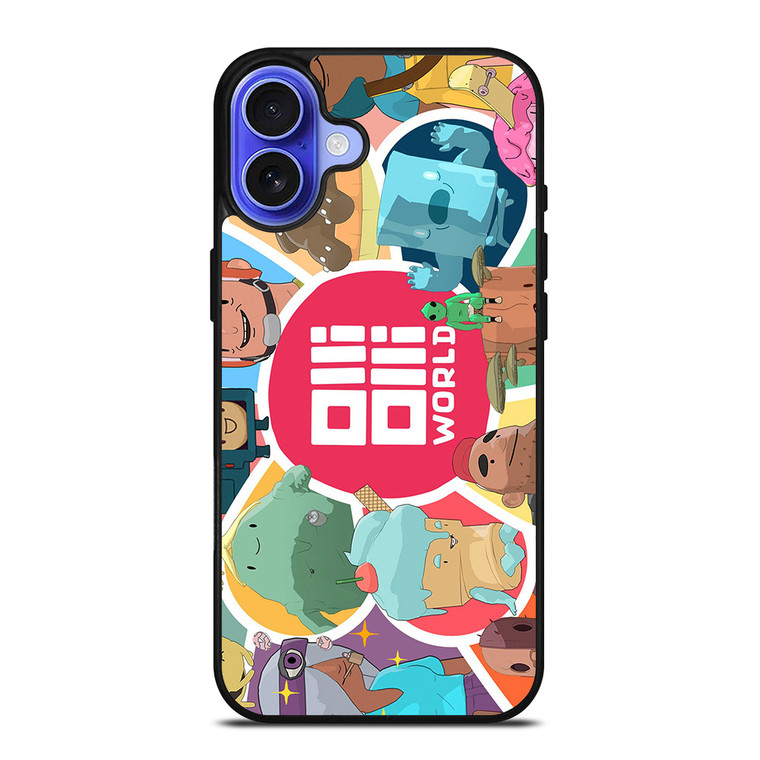 OLLIOLLI WORLD GAMES ALL CHARACTER iPhone 16 Case Cover