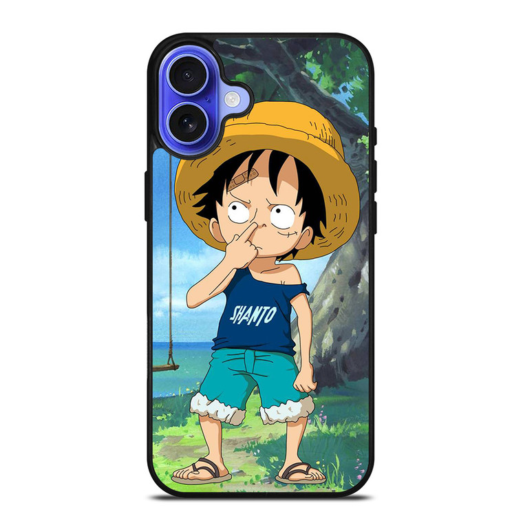 ONE PIECE LUFFY KID iPhone 16 Case Cover
