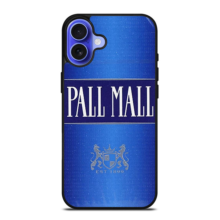 PALL MALL CIGARETTES BLUE iPhone 16 Case Cover