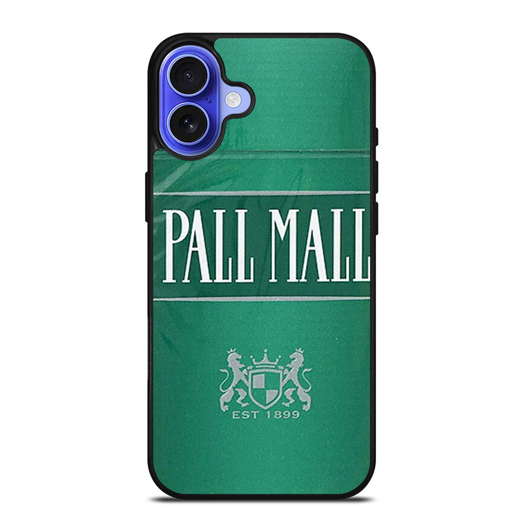 PALL MALL CIGARETTES GREEN iPhone 16 Case Cover